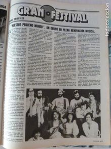 Coleccionismo de revistas: RECORTE CLIPPING DE NUESTRO PEQUEÑO MUNDO REVISTA LECTURAS Nº 1478 PAG. 69 L31